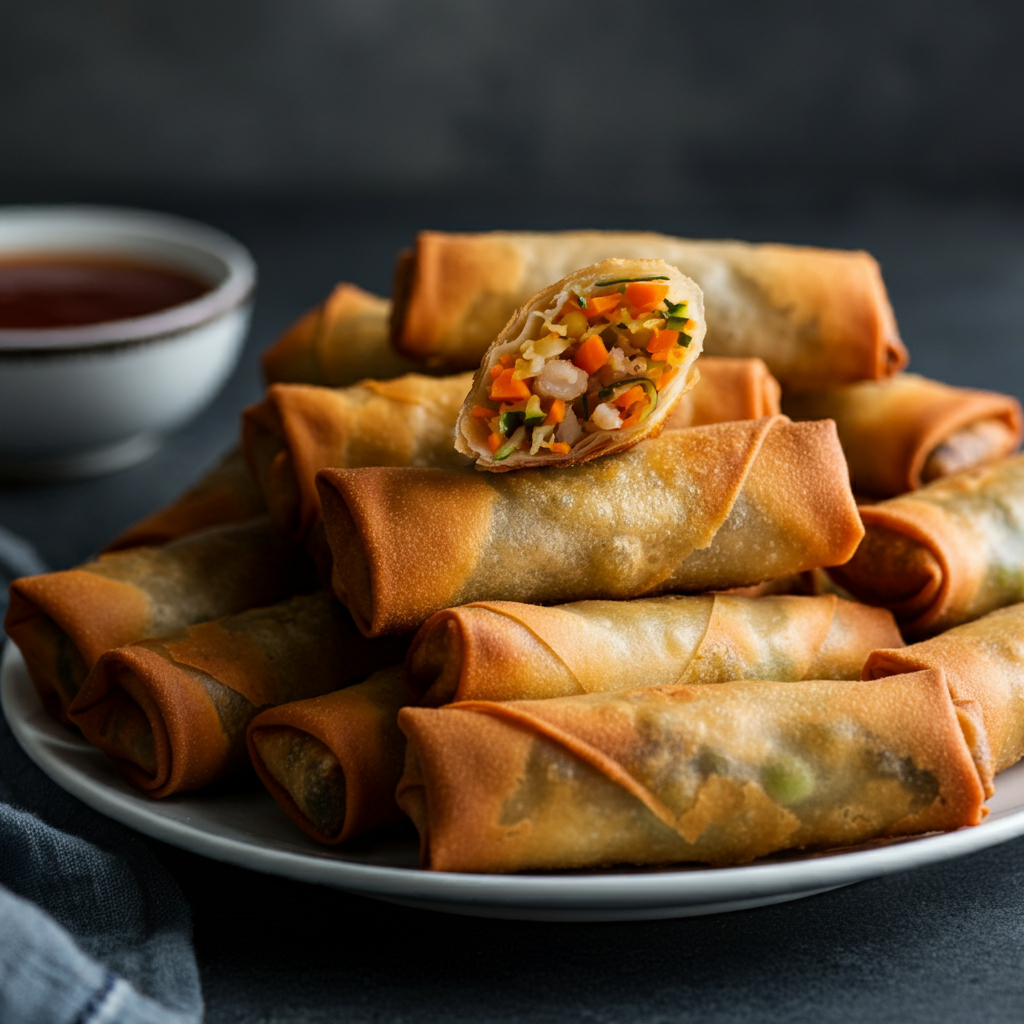 Vegetable Spring Rolls (dozen)