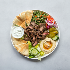 Chicken or Beef Shawarma Platter 