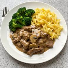 Classic Beef Stroganoff 