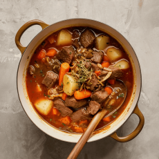 Hearty beef stew 