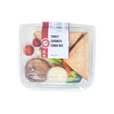 Turkey Sandwich Combo Box 