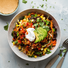 Veggie Taco Bowl 