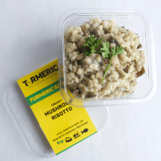 Barley Mushroom Risotto 